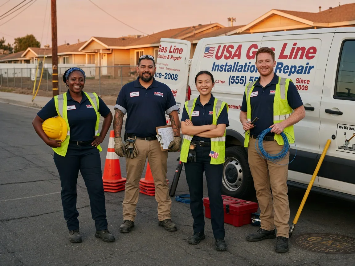 Gas Line Installation company in Bruce, MS
